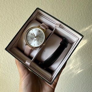 BRAND NEW Kate Spade Watch (Pink/Black and Gold)